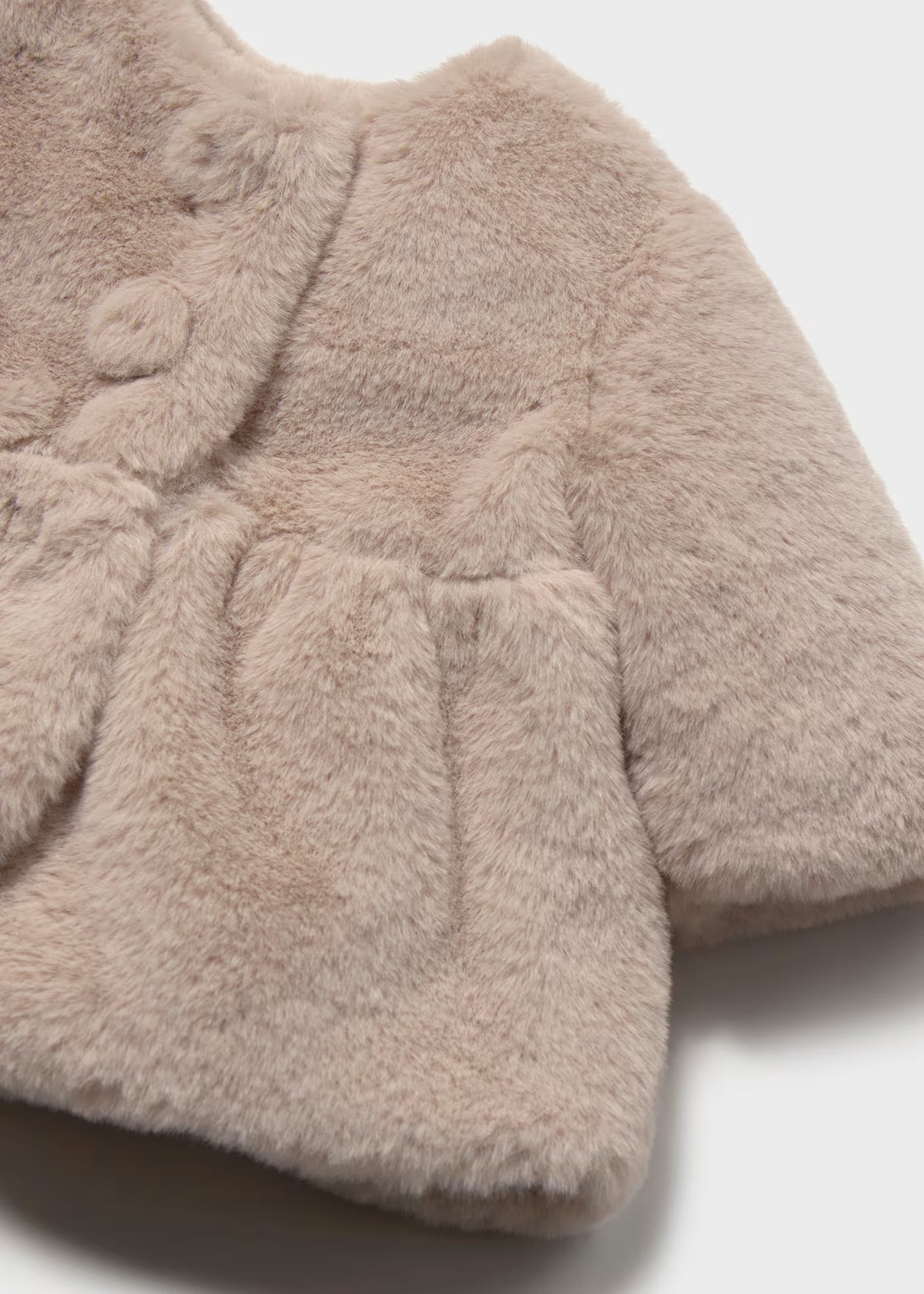 Mayoral Usa Inc Newborn Faux Fur Coat, 3 Colors Available - Little Miss Muffin Children & Home