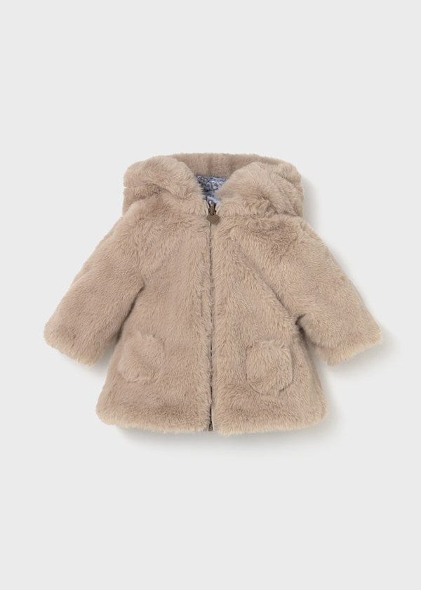 Mayoral Usa Inc Newborn Reversible Coat in Dream Blue - Little Miss Muffin Children & Home