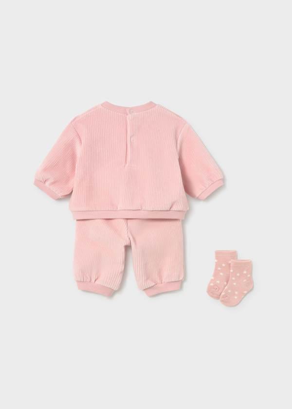Mayoral Usa Inc Newborn 3-Piece Track Suit Set - Little Miss Muffin Children & Home
