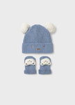 baby newborn hat and socks set