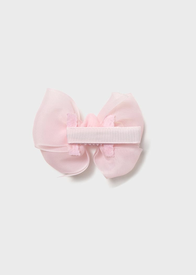 Mayoral Usa Inc Mayoral Newborn Bow Headband & Clip Set in Flower - Little Miss Muffin Children & Home