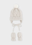 Mayoral Usa Inc Newborn Knit Hat & Mittens Set, 2 Colors Available - Little Miss Muffin Children & Home