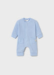 Mayoral Usa Inc Mayoral Newborn Long Button Front Onesie with Bear Design - Little Miss Muffin Children & Home