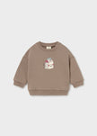 Newborn Printed Sweatshirt, 2 Colors Available
