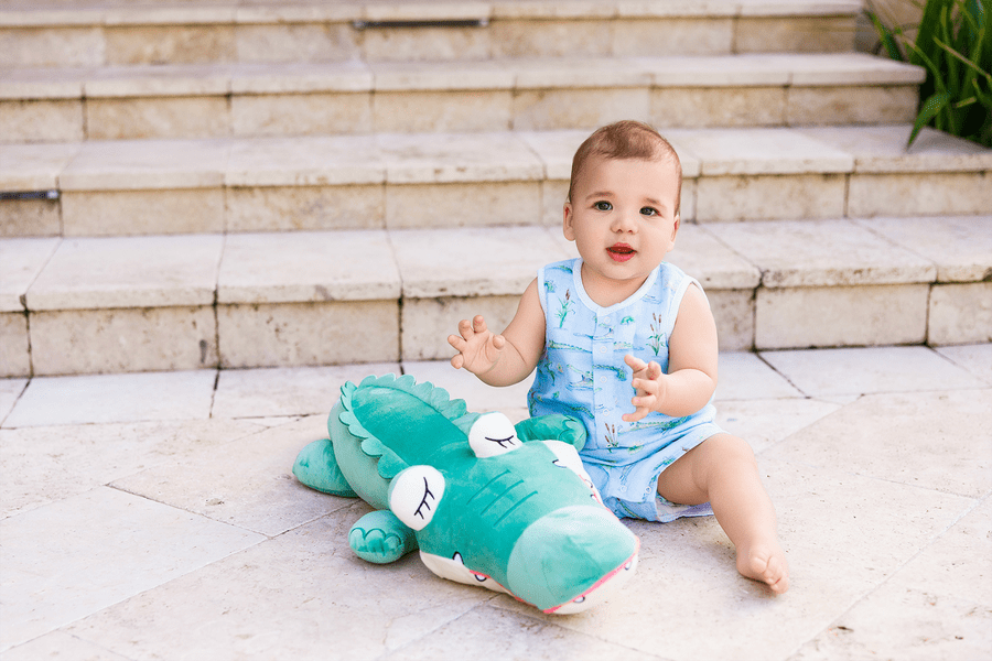 Nola Tawk Alligator SquishySnuggle Plushie - Little Miss Muffin Children & Home