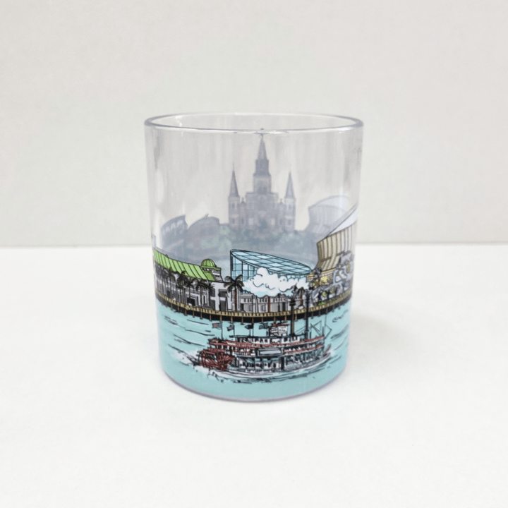 Nola Tawk Nola Tawk New Orleans Skyline Acrylic Drinking Glasses - Little Miss Muffin Children & Home
