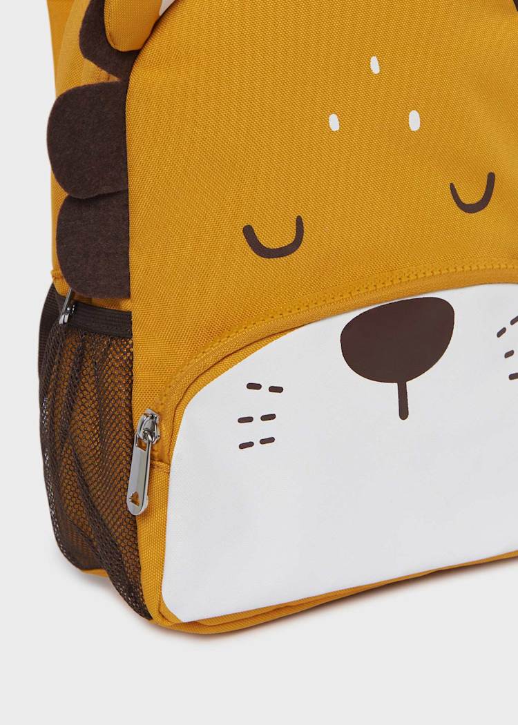 Mayoral Usa Inc Mayoral Lion Backpack in Orangy - Little Miss Muffin Children & Home