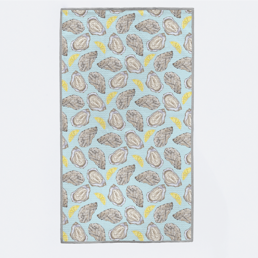 Nola Tawk Oyster Kitchen Towel - Little Miss Muffin Children & Home