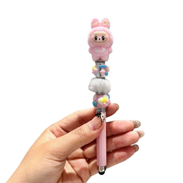 pink labubu pen
