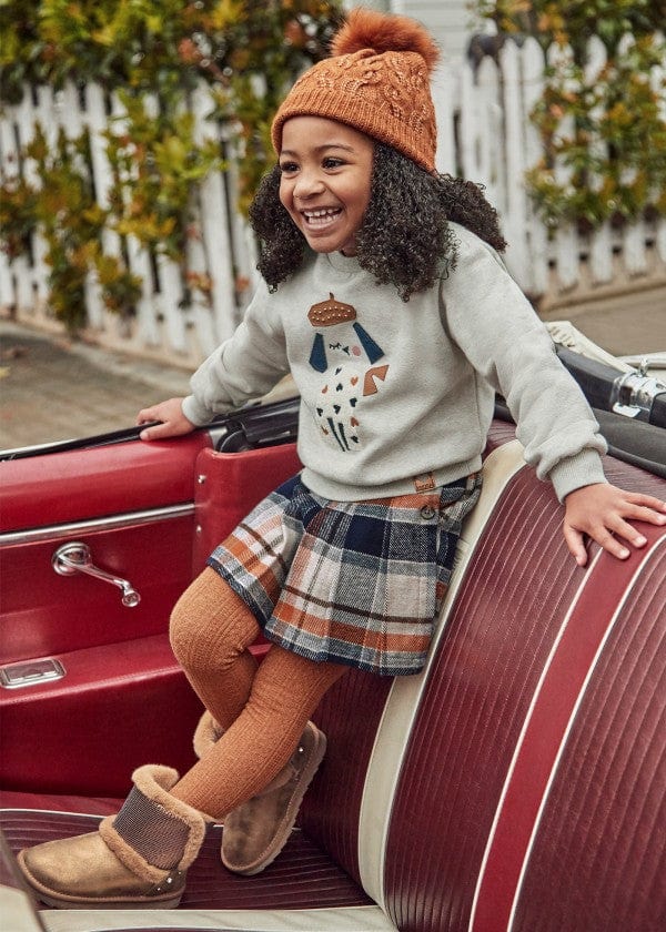 Mayoral Usa Inc Mayoral Plaid Skort in Navy for Girls - Little Miss Muffin Children & Home