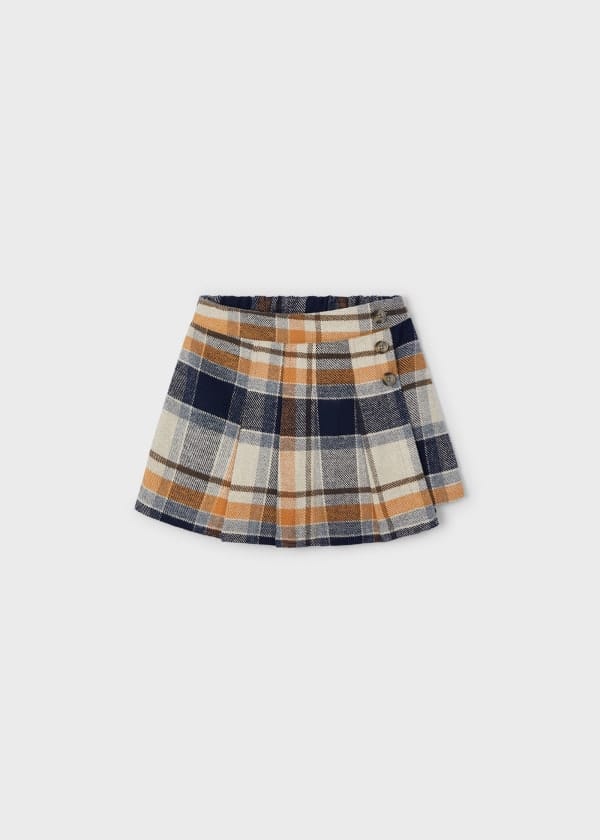 Mayoral Usa Inc Mayoral Plaid Skort in Navy for Girls - Little Miss Muffin Children & Home