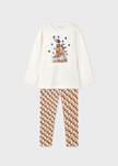 Mayoral Usa Inc Mayoral Printed Leggings and T-shirt Set for Girls - Little Miss Muffin Children & Home