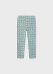Mayoral Usa Inc Mayoral Printed Leggings in Jade for Girls - Little Miss Muffin Children & Home