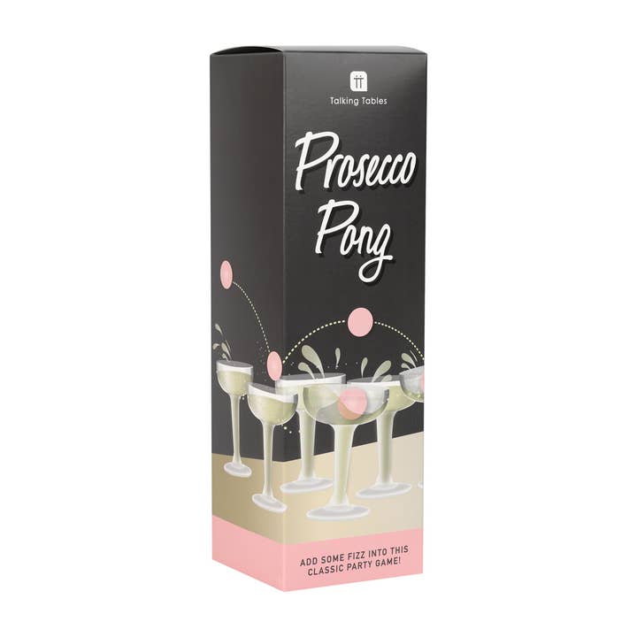 prosecco pong drinking game