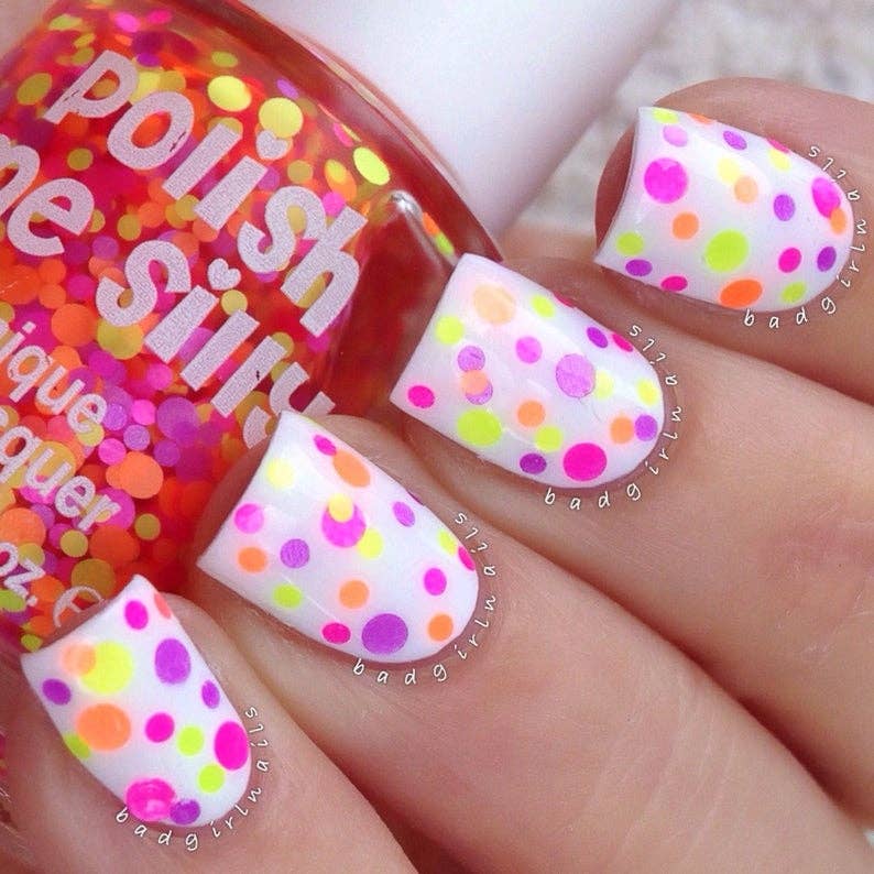 Pucker Up - Polka Dot Nail Polish