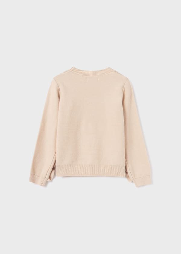Abel & Lula Abel & Lula Ruffled Knit Sweater - Little Miss Muffin Children & Home