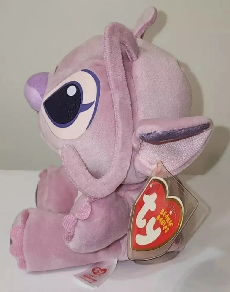 Ty Inc Ty Inc Beanie Babies Disney Stitch Angel Pink Alien Plush - Little Miss Muffin Children & Home