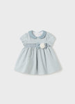 Mayoral Usa Inc Mayoral Short Sleeve Smocked Dress - Little Miss Muffin Children & Home