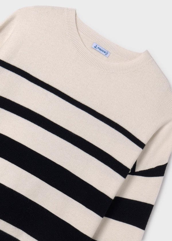 Mayoral Usa Inc Mayoral Striped Sweater For Girls - Little Miss Muffin Children & Home