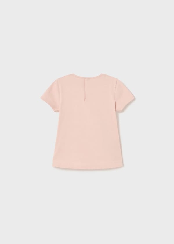 Mayoral Usa Inc Mayoral Short Sleeve Glitter Heart T-Shirt - Little Miss Muffin Children & Home