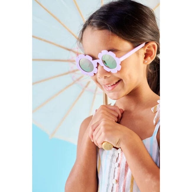 Babiators Babiators Polarized Flower Irresistible Iris Lavender Mirrored Lens Kids Sunglasses - Little Miss Muffin Children & Home