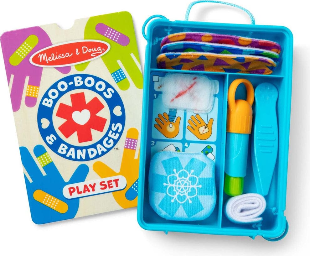 Melissa & Doug BooBoos and Bandages Reusable Play Set - Little Miss Muffin Children & Home