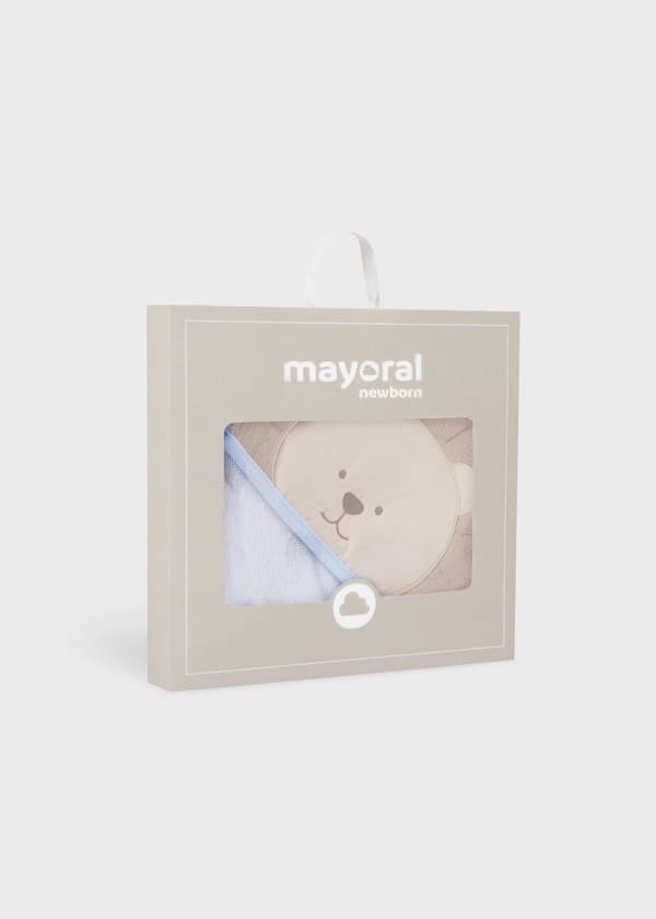 Mayoral Usa Inc Mayoral Animal Face Hooded Towel - Little Miss Muffin Children & Home