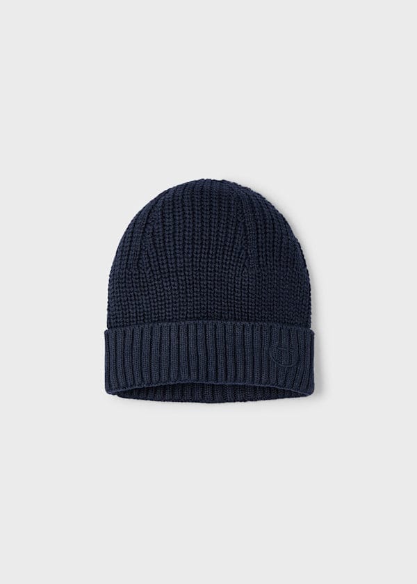 Mayoral Usa Inc Knit Beanie Hat in Navy - Little Miss Muffin Children & Home