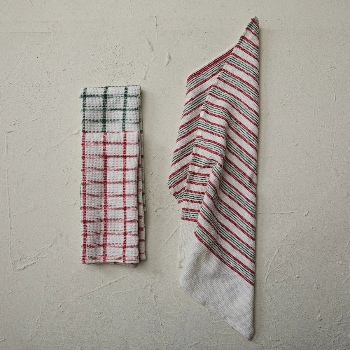 Creative Co-Op Creative Co-op Cotton Waffle Weave Tea Towel - Little Miss Muffin Children & Home