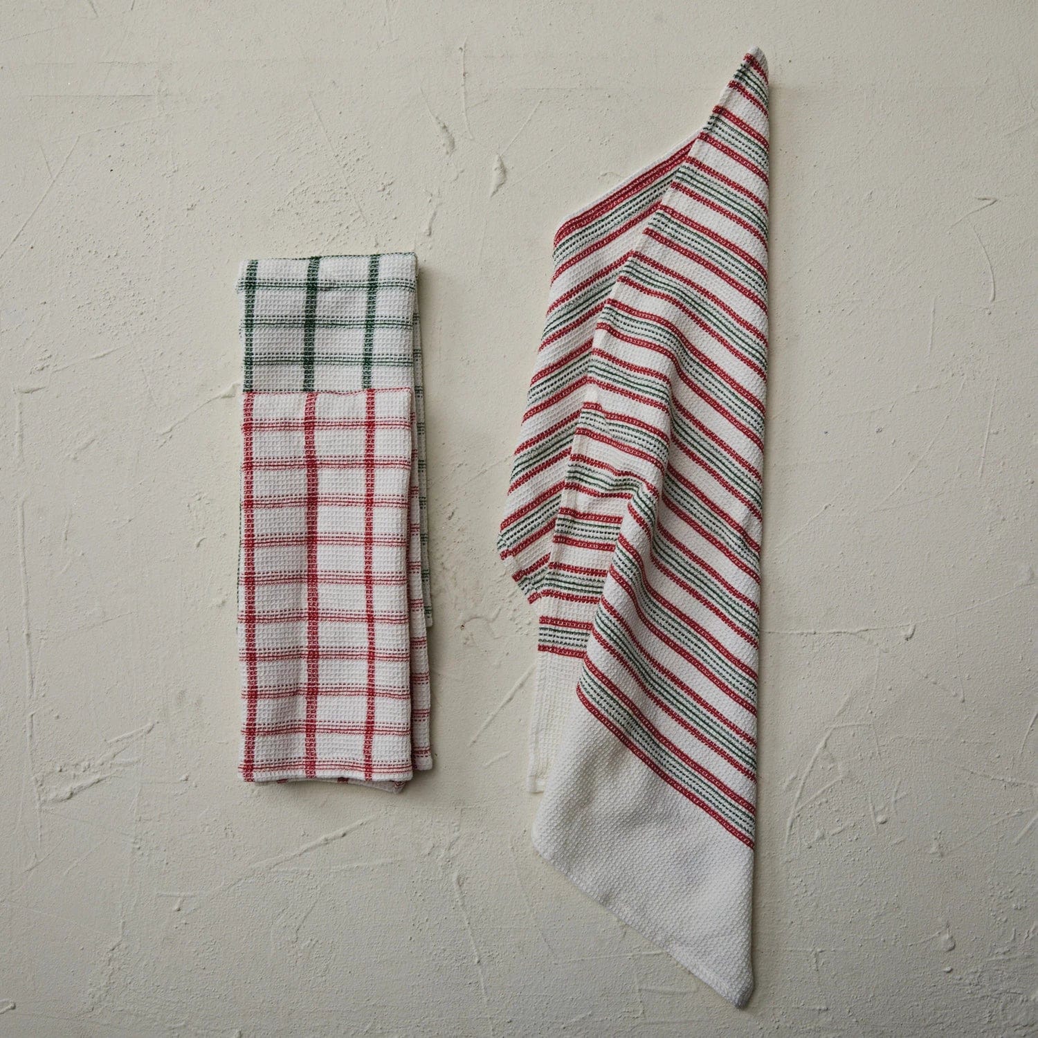 Creative Co-Op Creative Co-op Cotton Waffle Weave Tea Towel - Little Miss Muffin Children & Home