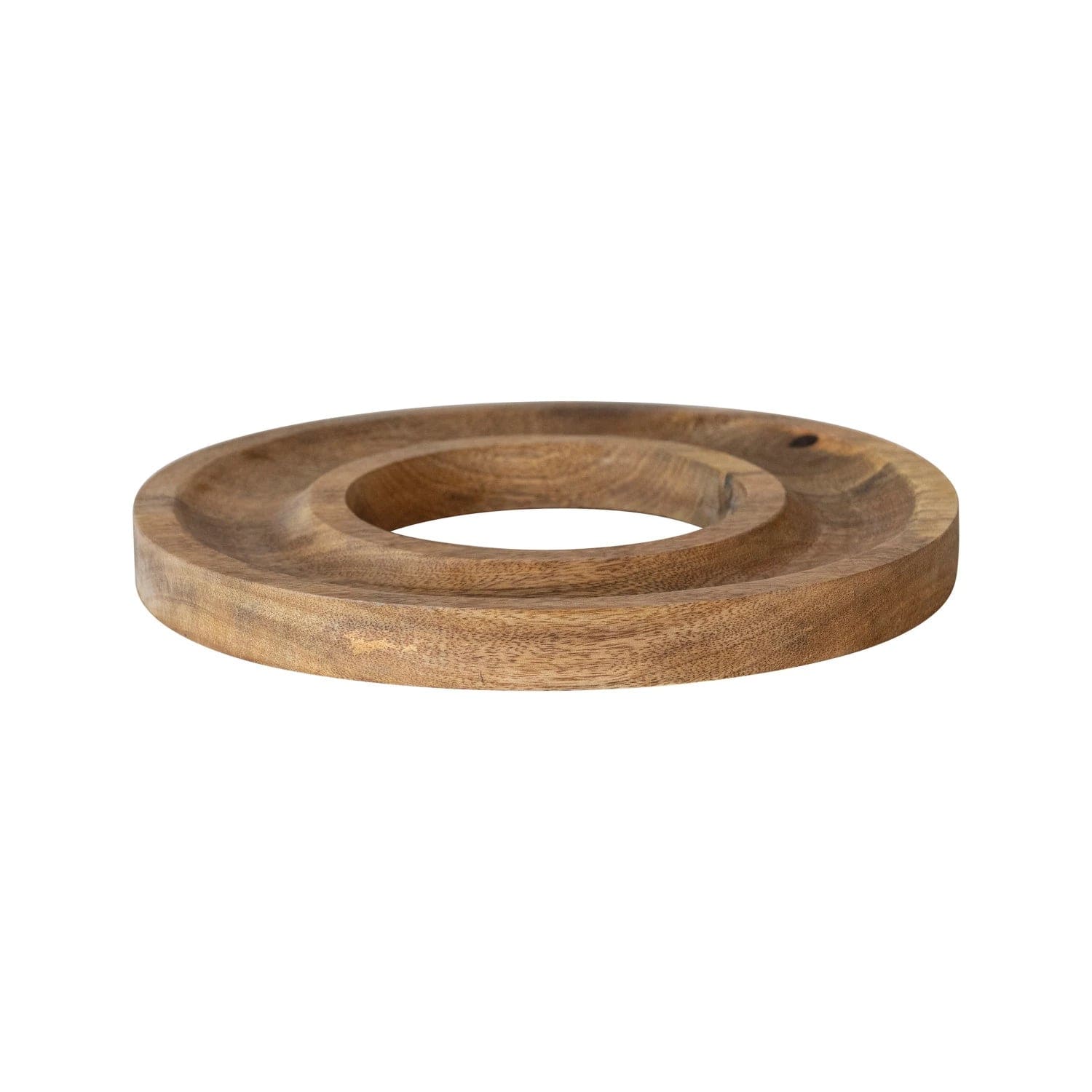 Creative Co-op Creative Co-op Circular Mango Wood Serving Tray - Little Miss Muffin Children & Home