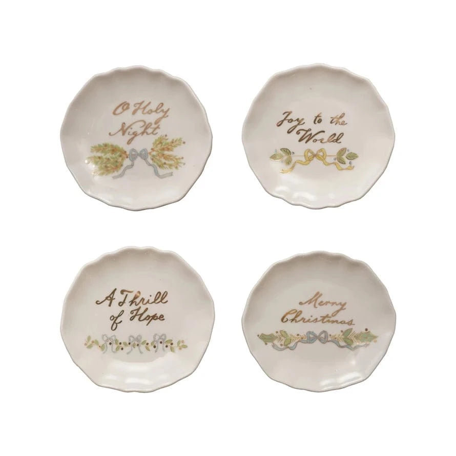 christmas plates