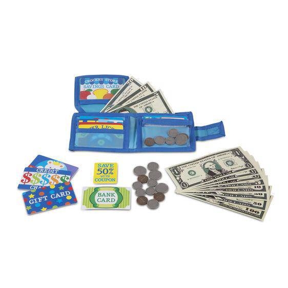 Melissa & Doug - Melissa & Doug Pretend to Spend Wallet - Little Miss Muffin Children & Home