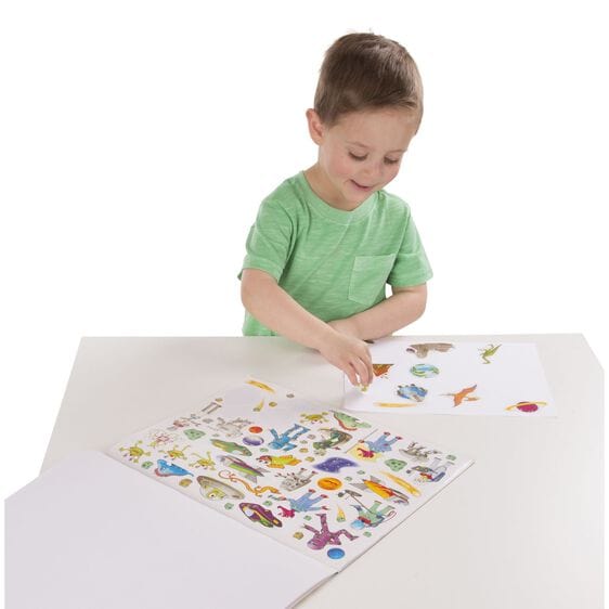Melissa & Doug Melissa & Doug Blue Sticker Collection Book - Little Miss Muffin Children & Home