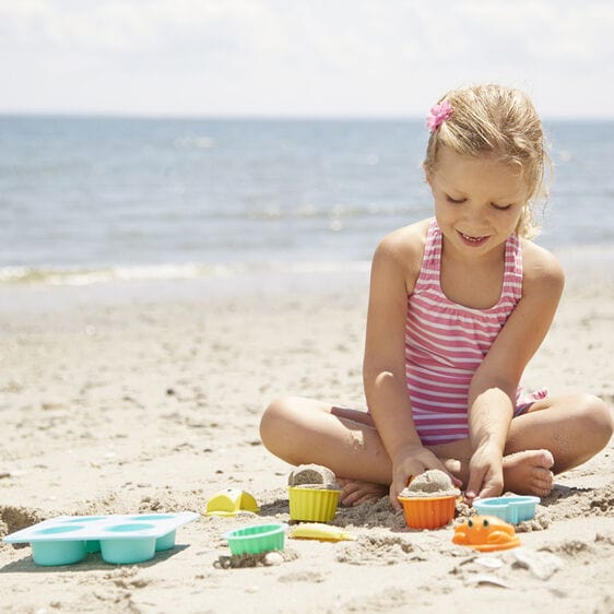 Melissa & Doug Melissa & Doug Seaside Sidekicks Sand Cupcake Set - Little Miss Muffin Children & Home