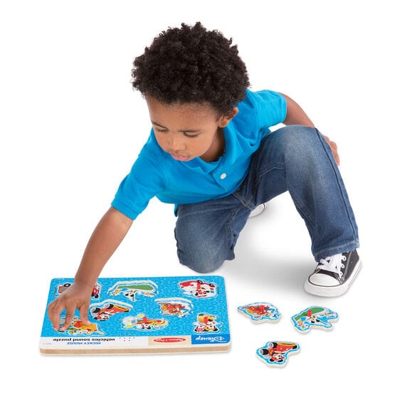 Melissa & Doug Melissa & Doug Mickey Mouse & Friends Vehicles Wooden Sound P - Little Miss Muffin Children & Home