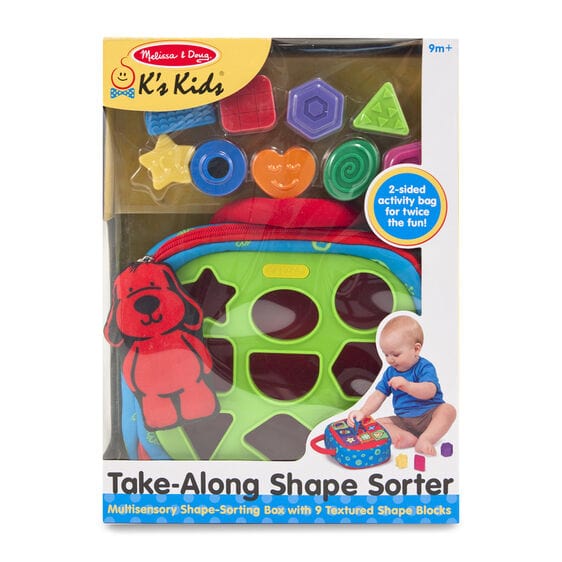 Melissa & Doug Melissa & Doug Take Along Shape Sorter - Little Miss Muffin Children & Home