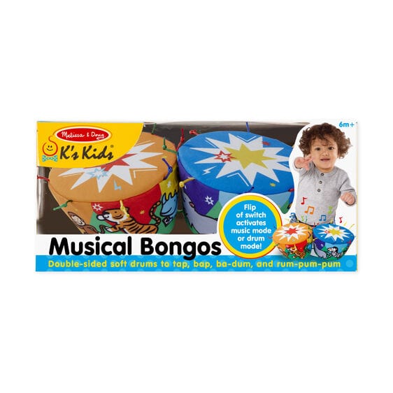 Melissa & Doug Melissa & Doug Musical Bongos - Little Miss Muffin Children & Home