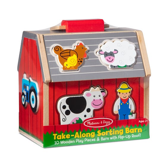 MELISSA & DOUG Melissa & Doug Take Along Sorting Barn - Little Miss Muffin Children & Home