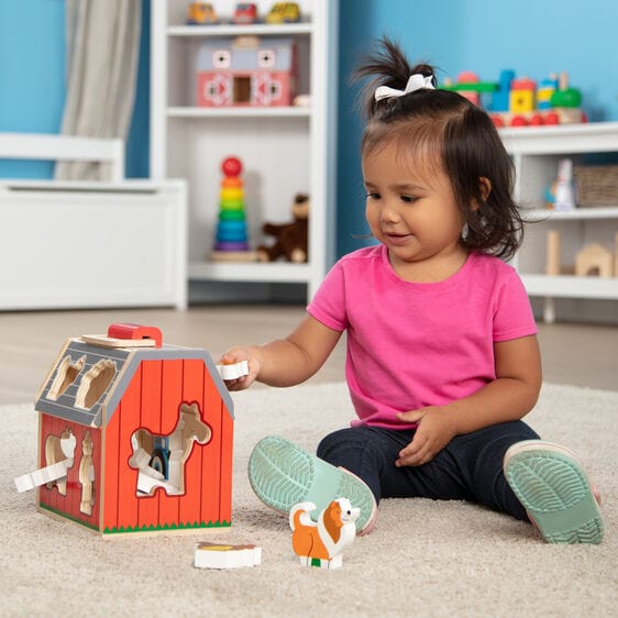 MELISSA & DOUG Melissa & Doug Take Along Sorting Barn - Little Miss Muffin Children & Home