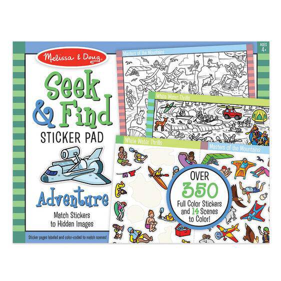 Melissa & Doug - Melissa & Doug Seek & Find Sticker Pad - Little Miss Muffin Children & Home
