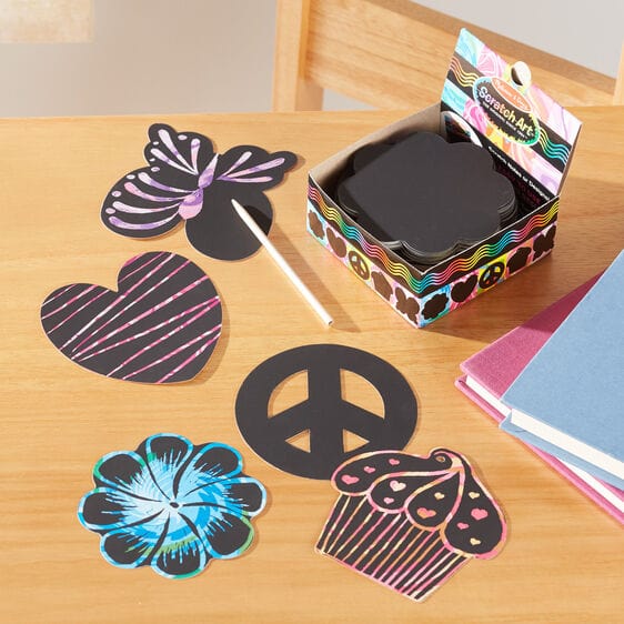 Melissa & Doug Melissa & Doug Scratch Art Friendship Mini Notes - Little Miss Muffin Children & Home