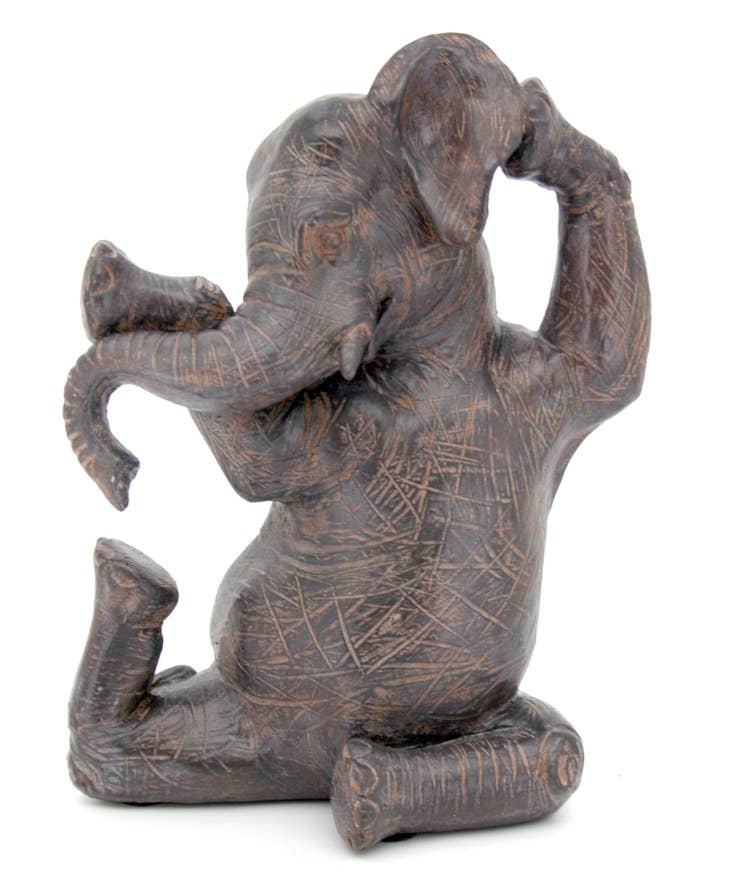 Contrast Inc Contrast Inc Yoga Elephant - Little Miss Muffin Children & Home