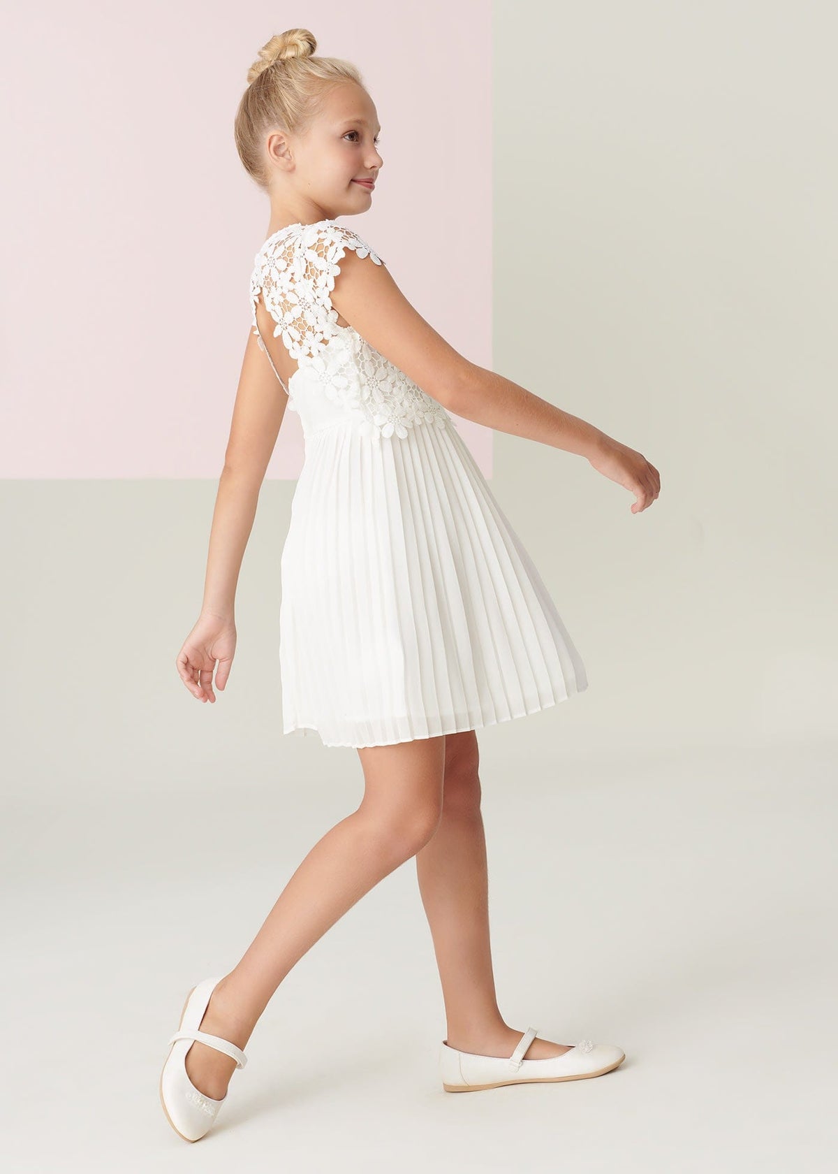 Mayoral Usa Inc Mayoral Guipure Lace Dress - Little Miss Muffin Children & Home