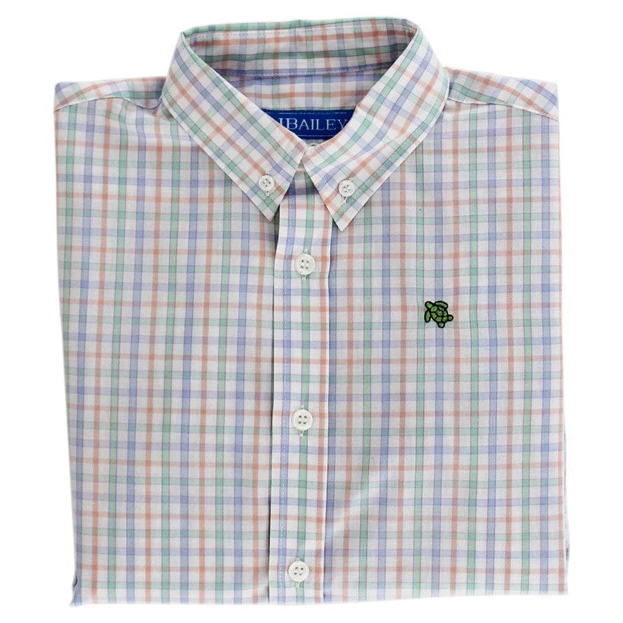 Bailey Boys Bailey Boys Roscoe Button Down Shirt - Little Miss Muffin Children & Home