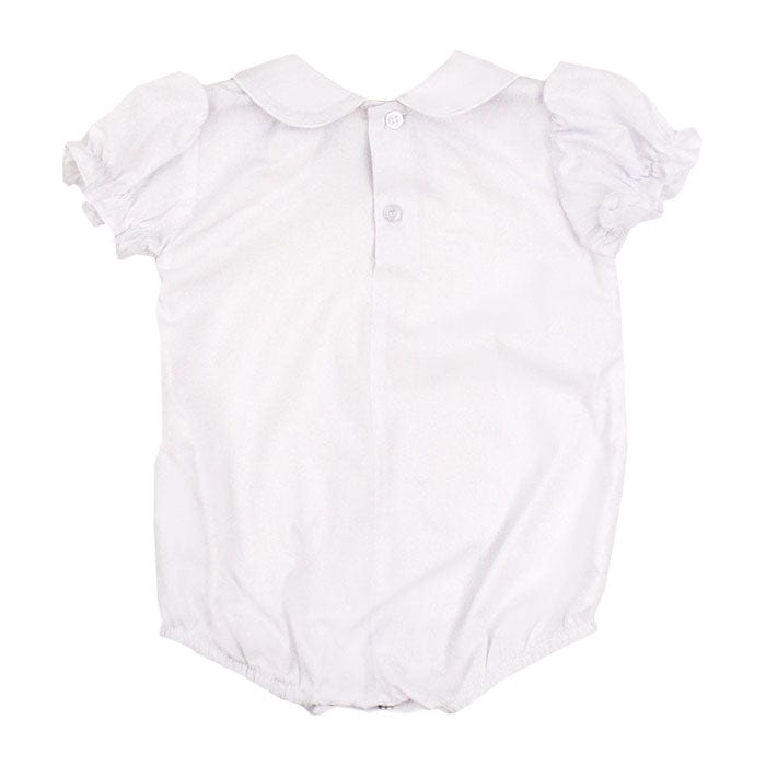BAI - Bailey Boys Bailey Boys Girl's Button Back Short Sleeve Piped Onesie - Little Miss Muffin Children & Home