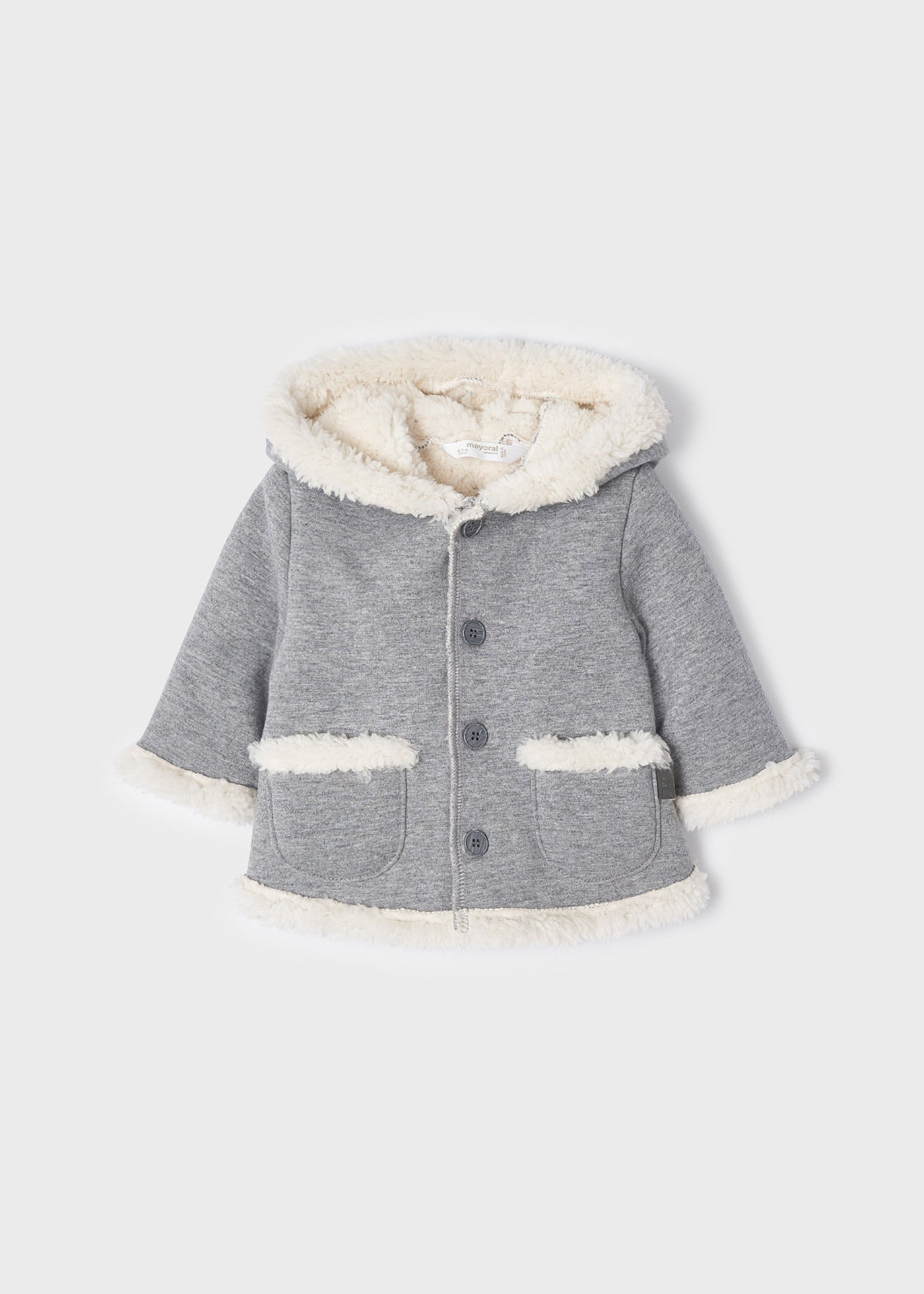 MAY - Mayoral Usa Inc Mayoral Usa Inc Faux Sheep Wool Coat - Little Miss Muffin Children & Home