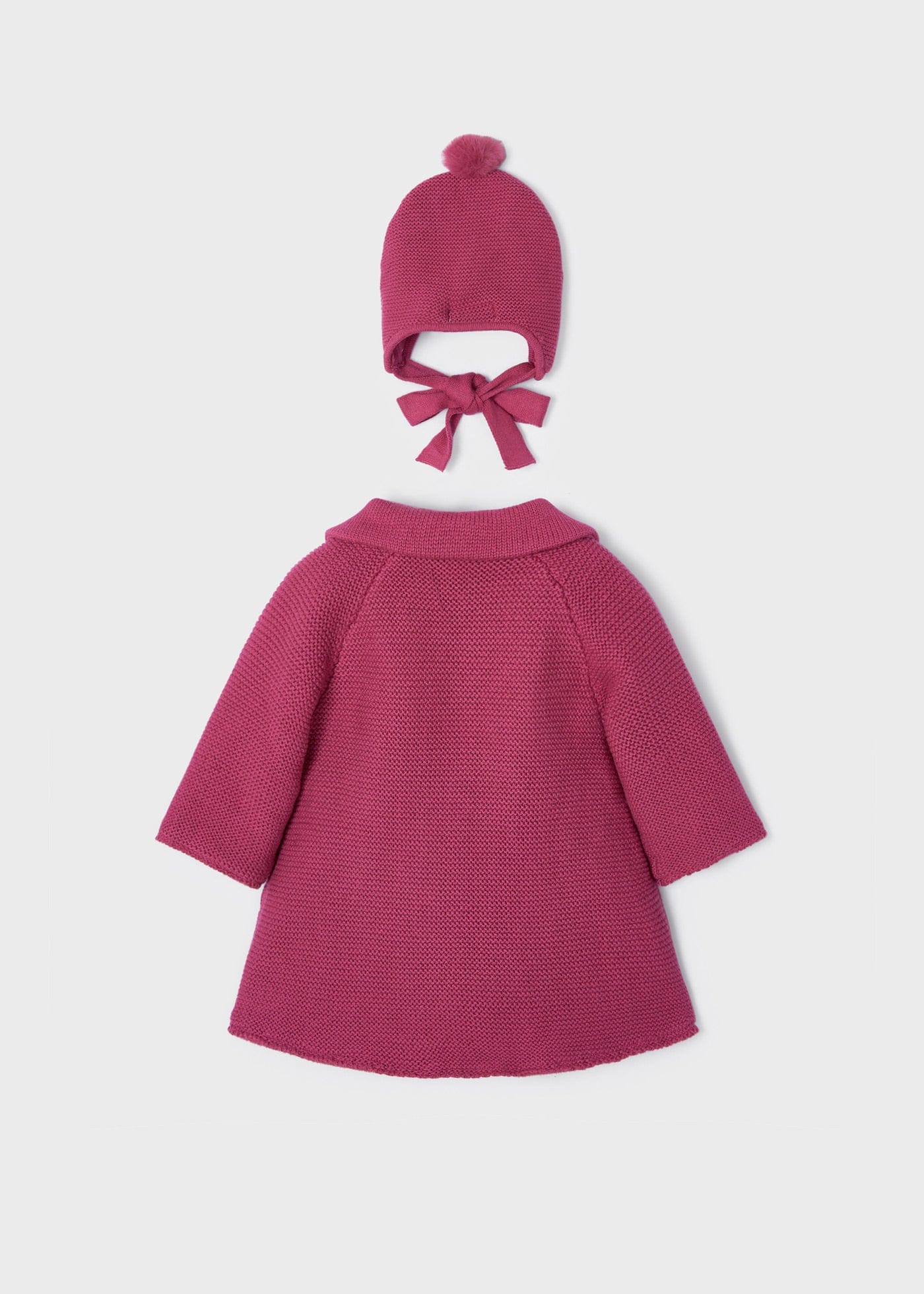 MAY - Mayoral Usa Inc Mayoral Usa Inc Knitted Coat with Hat - Little Miss Muffin Children & Home