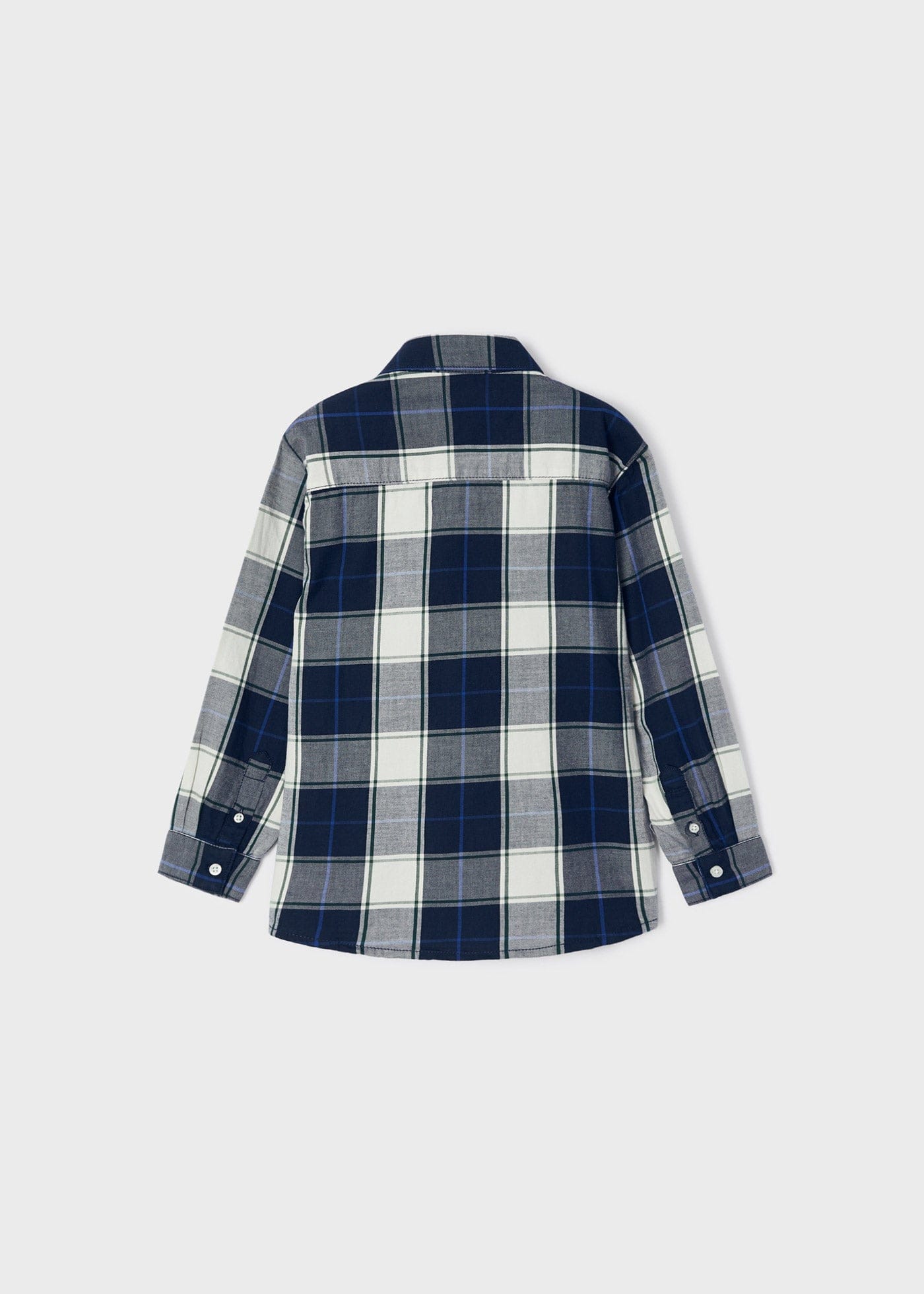 MAY - Mayoral Usa Inc Mayoral Longsleeve Checked Shirt - Little Miss Muffin Children & Home