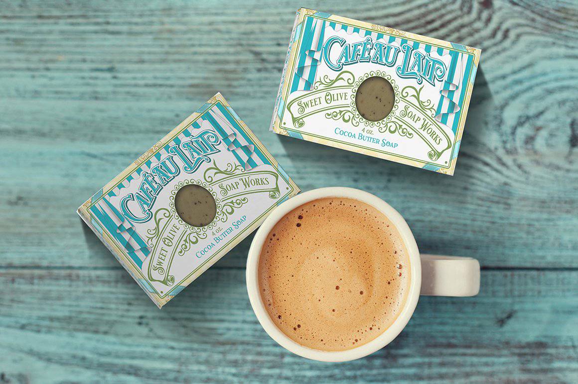 Sweet Olive Soap Works - Sweet Olive Soap Works Cafe Au Lait Soap - Little Miss Muffin Children & Home